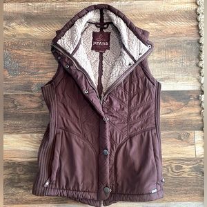 prAna quilted vest, women’s size S